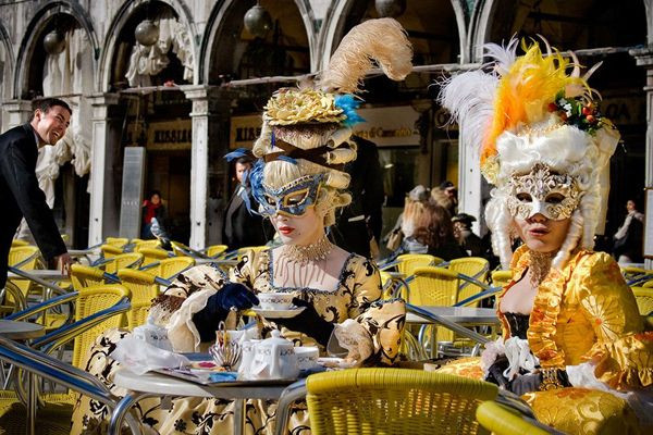 Carnival Venice hoành tráng ở Italy.