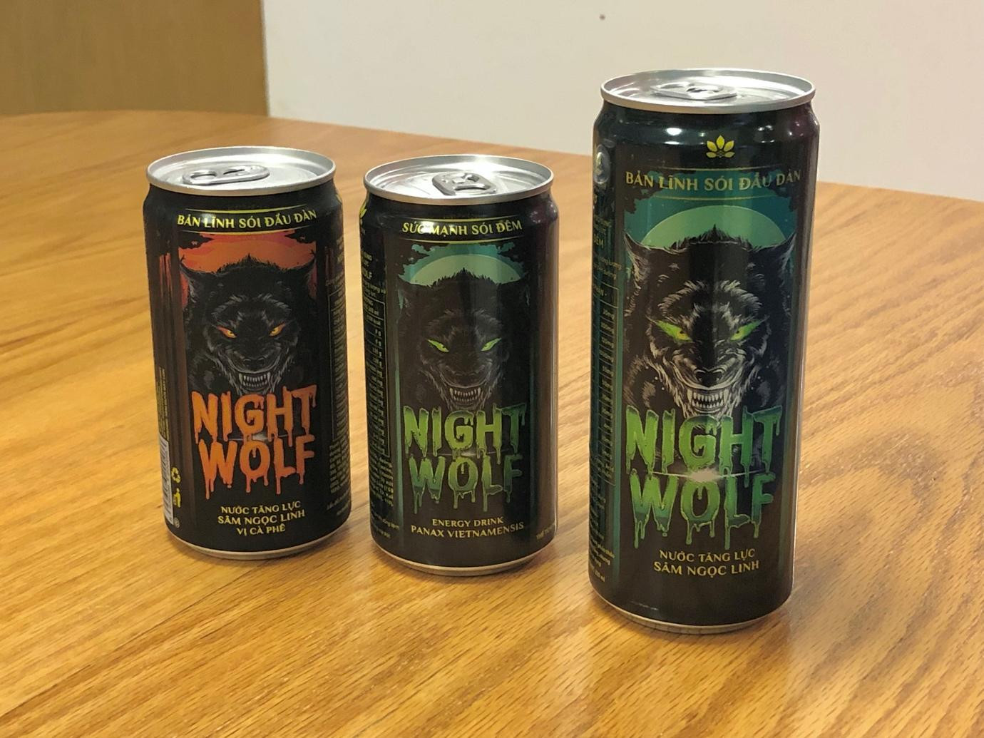 Chân dung Night Wolf - nước tăng lực 100% Việt Nam với sự góp mặt lần đầu tiên của chiết xuất Sâm Ngọc Linh quý hiếm.