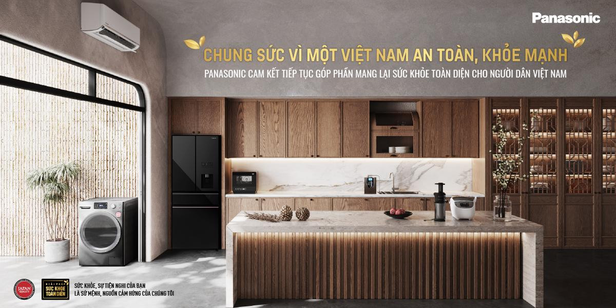 Panasonic Việt Nam cam kết chung sức vì một Việt Nam an toàn, khỏe mạnh