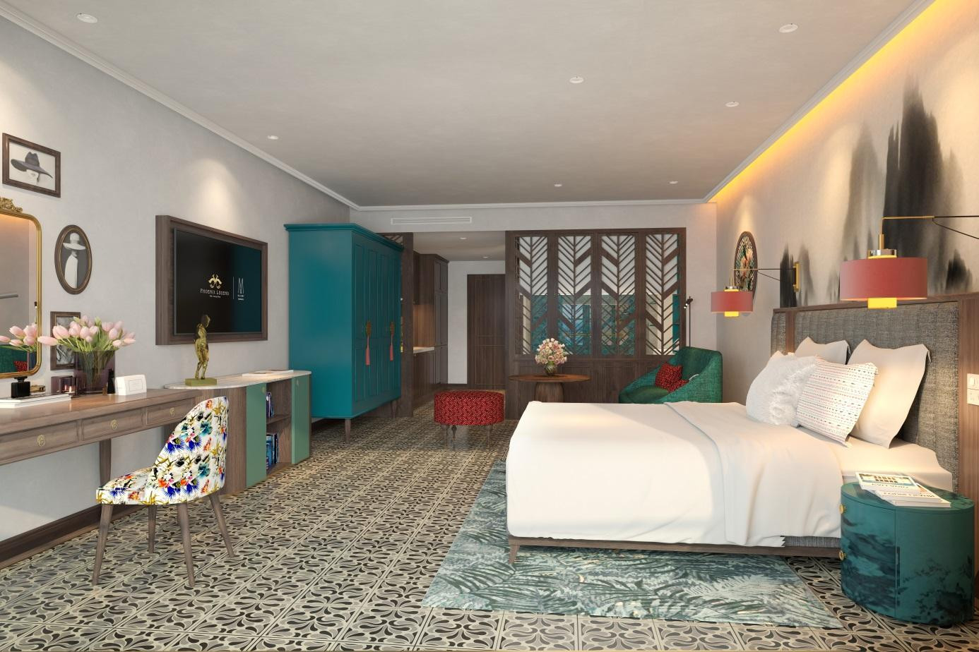 Bộ sưu tập 163 căn hộ Phoenix Legend – MGallery sở hữu thiết kế nội thất độc bản đáp ứng không gian nghỉ dưỡng 5 sao chuẩn quốc tế