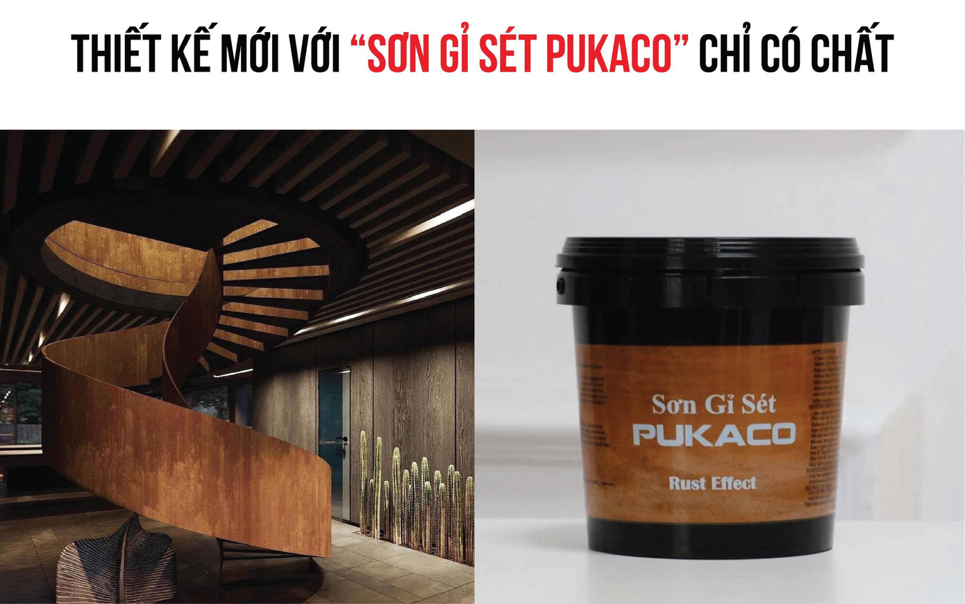 Gam màu gỉ sét mang lại điểm nhấn độc lạ. Mỗi tác phẩm hoàn thành như chứa đựng những câu chuyện riêng tư, mang đậm phong cách của chủ nhân ví dụ chiếc cầu thang cổ điển này.