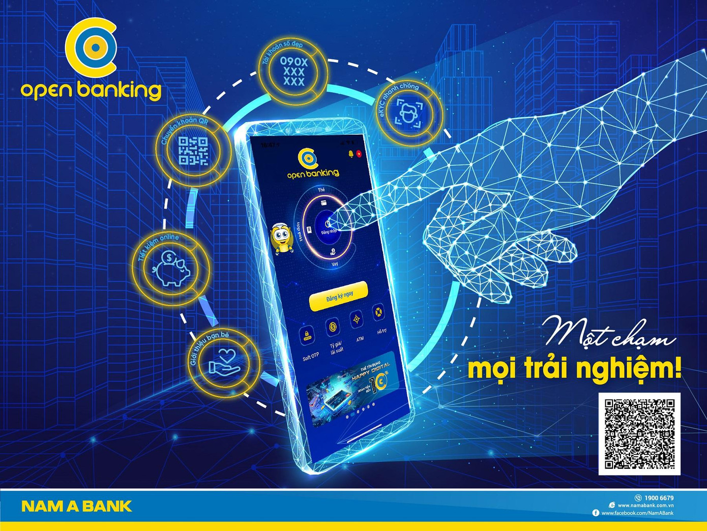 Sử dụng ngân hàng số để giao dịch 365+ banking, kể cả ngày Lễ, Tết
