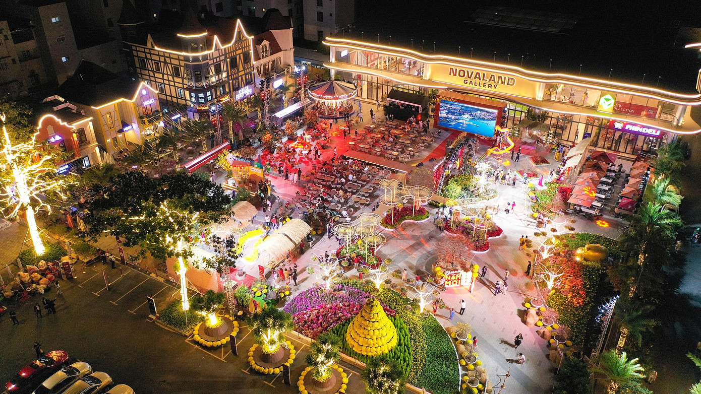 Toàn cảnh hội hoa xuân 2022 tại Novaland Gallery