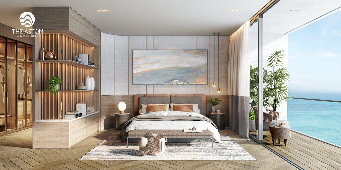 Phối cảnh căn hộ biển hạng sang The Aston Luxury Residence bên vịnh Nha Trang