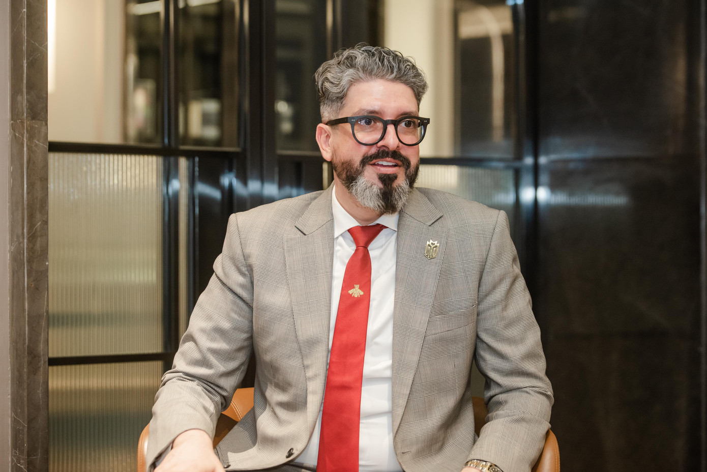 Ông Gibran Bukhari cho biết căn hộ hàng hiệu Grand Marina, Saigon vừa là sản phẩm đầu tư vừa là sản phẩm phong cách sống với khách mua miền Bắc