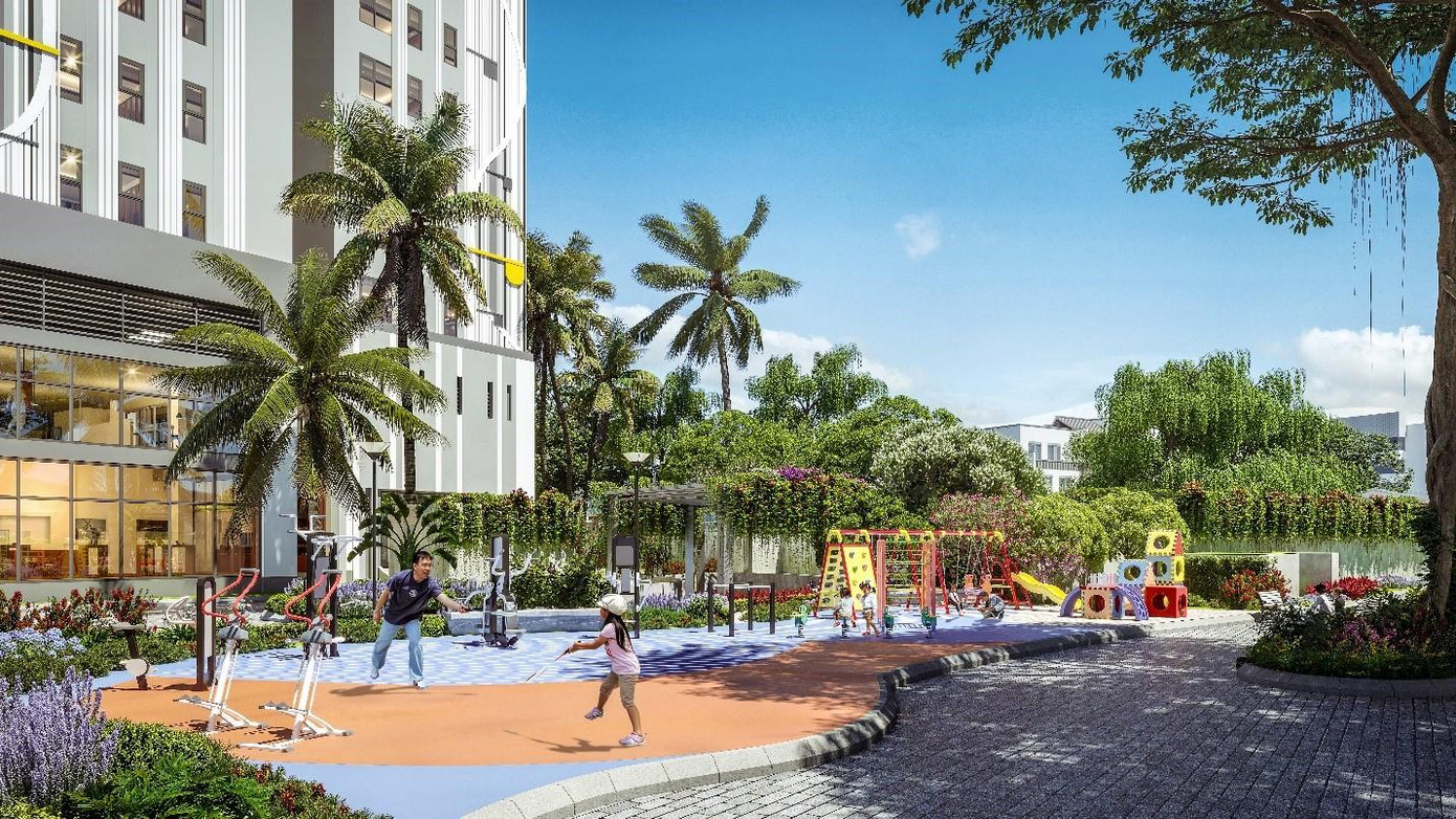 Bên cạnh cácchuỗi tiện ích nội, ngoại khu đồng bộ, điều thực sự chinh phục các cư dân tại BerRiver Jardin chính là không gian xanh.