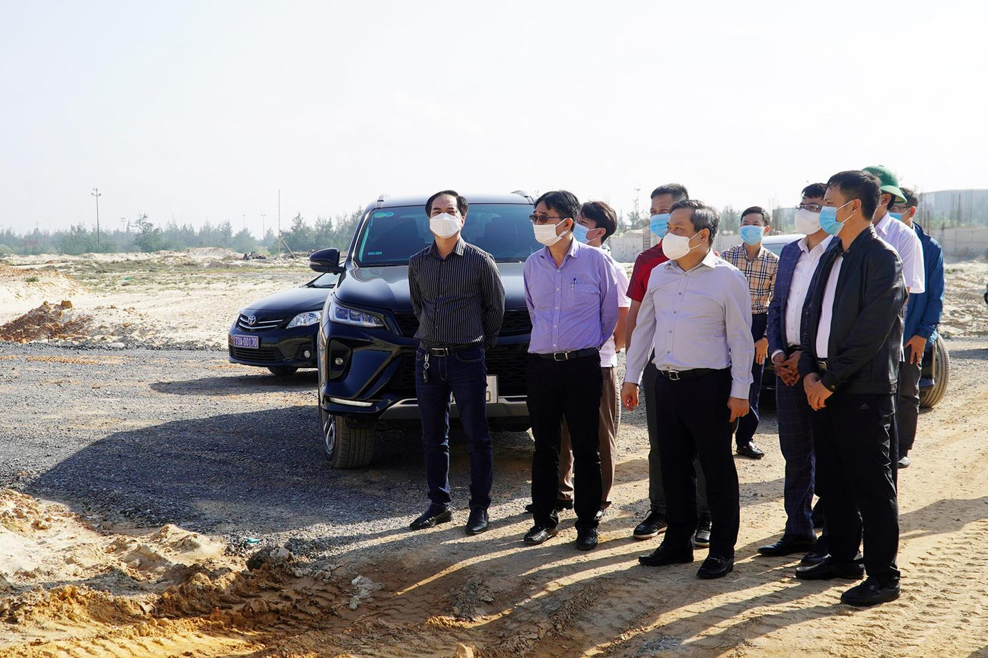 Đồng chí Vũ Đại Thắng Bí thư Tỉnh ủy Quảng Bình kiểm tra tiến độ các hạng mục tại FLC Quảng Bình Đồng chí Vũ Đại Thắng Bí thư Tỉnh ủy Quảng Bình kiểm tra tiến độ các hạng mục tại FLC Quảng Bình