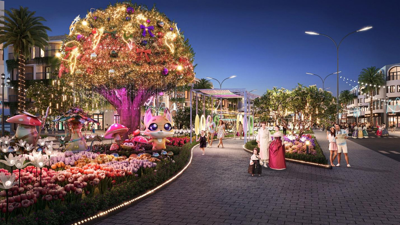 Hệ tiện ích hiện đại mang phong cách Hàn Quốc độc đáo trong lòng phân khu 9, Khu đô thị Nhơn Hội New City