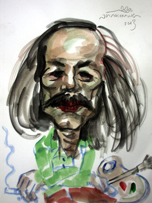 Tranh: Nguyễn xuân hoàng. Tranh: Nguyễn xuân hoàng