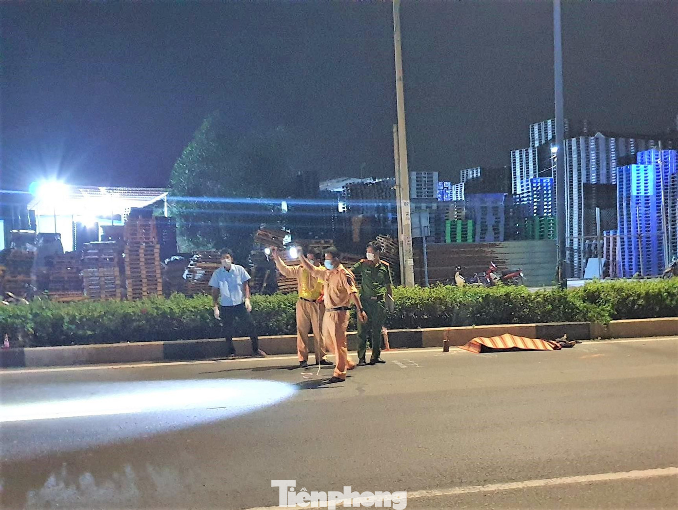 Hiện trường vụ tai nạn