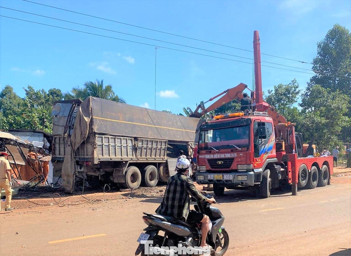 Hiện trường vụ tai nạn Hiện trường vụ tai nạn