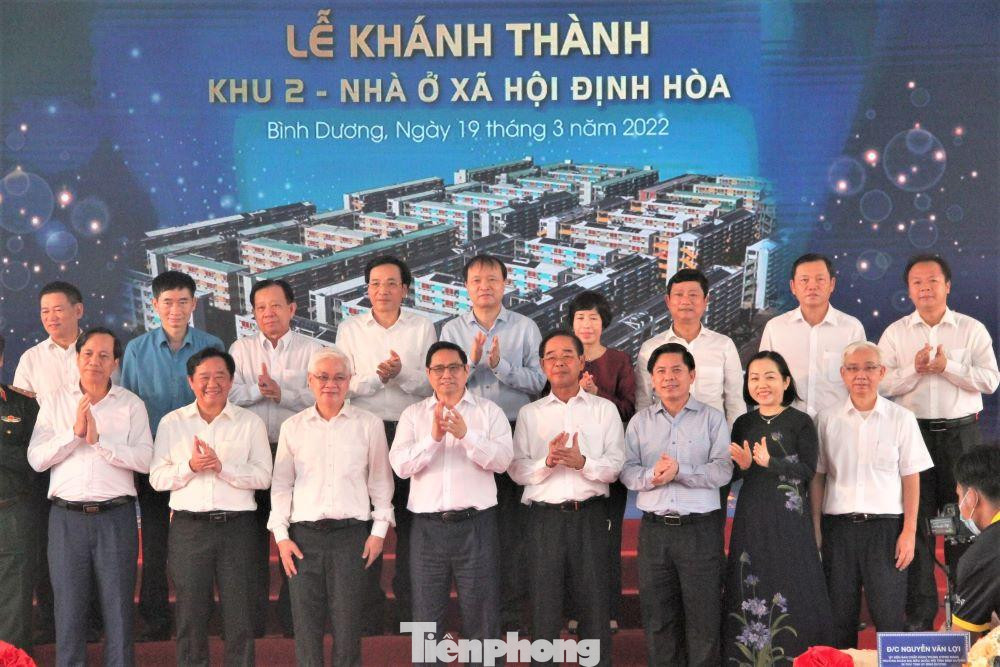 Thủ tướng dự lễ động thổ dự án nhà ở xã hội tại Bình Dương