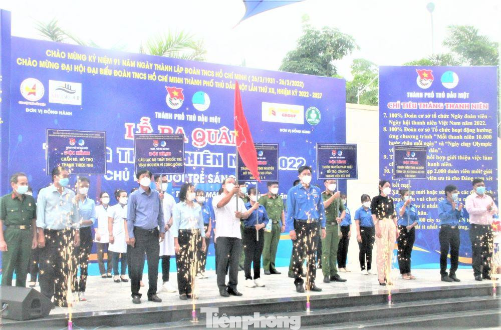 Để Tháng Thanh niên năm 2022 đạt nhiều kết quả thiết thực, tuổi trẻ thành phố Thủ Dầu Một nói riêng và tỉnh Bình Dương nói chung đã và đang triển khai bằng những việc làm cụ thể như Tổ chức các hoạt động tuyên truyền về lịch sử, truyền thống vẻ vang của Đoàn TNCS Hồ Chí Minh, tuổi trẻ Việt Nam nhân dịp kỷ niệm 91 năm ngày thành lập Đoàn TNCS Hồ Chí Minh (26/3/1931 - 26/3/2022).
