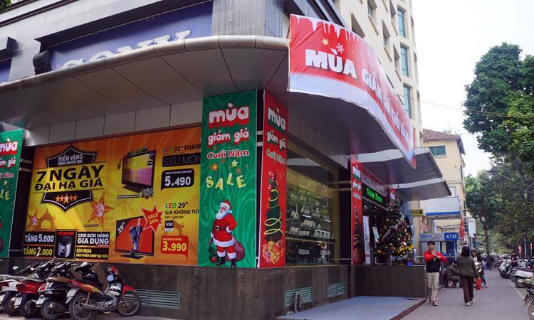 Tại phố Hai Bà Trưng