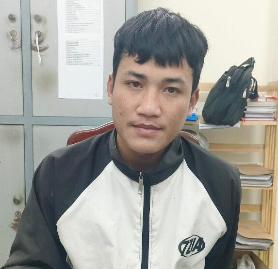 Nghi phạm Cadá Tỉnh tại cơ quan công an. Ảnh: CACC. Nghi phạm Cadá Tỉnh tại cơ quan công an. Ảnh: CACC.