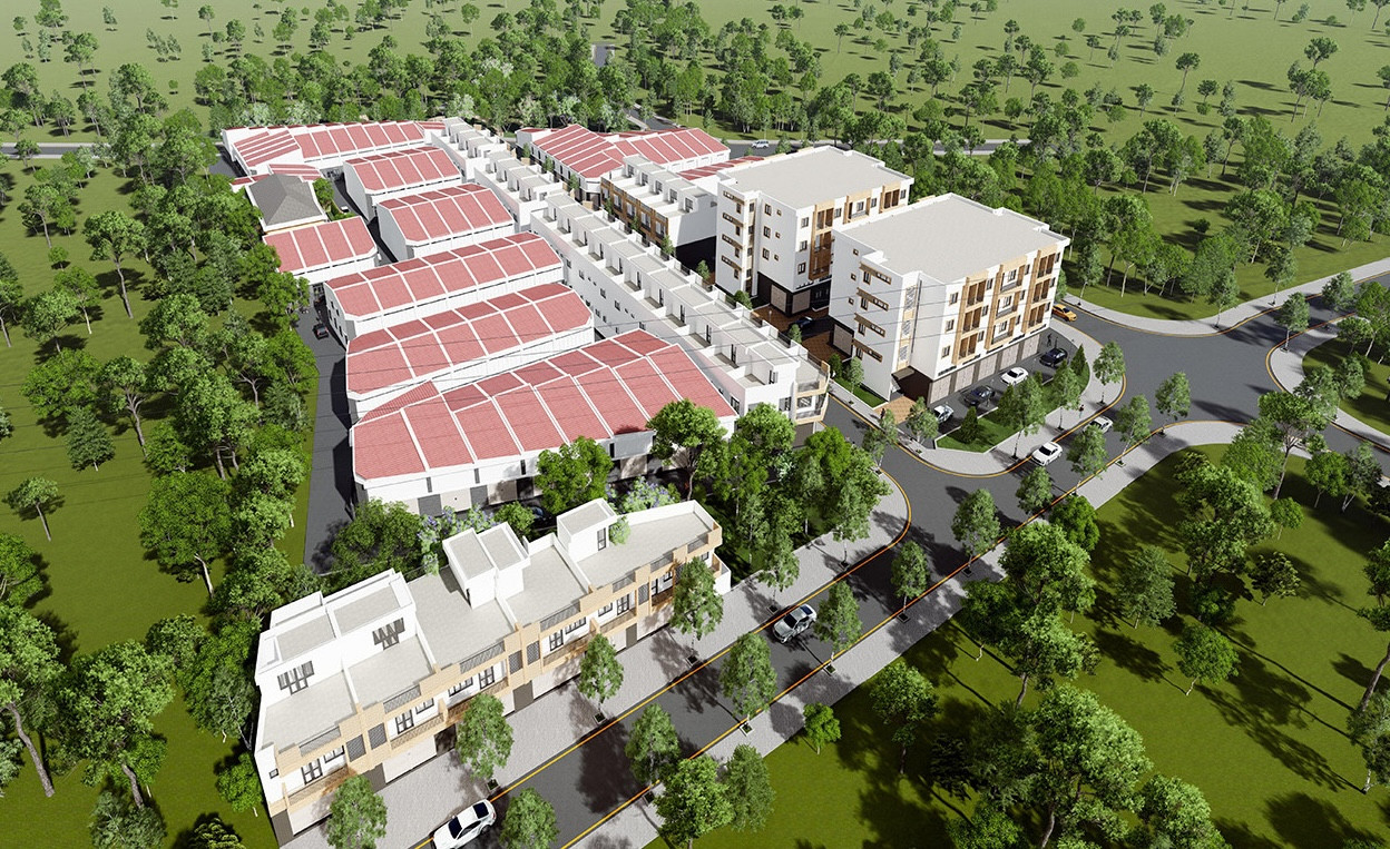 Phối cảnh dự án NƠXH Happy Home Cam Ranh. Ảnh: CĐT.