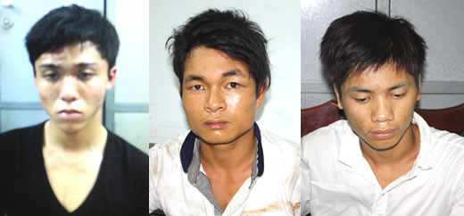 Bắt nhóm mang dao gây 5 vụ cướp ảnh 1