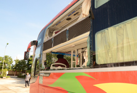 Hiện trường vụ nổ kinh hoàng trên xe giường nằm ảnh 4