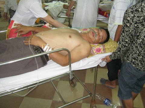 Hiện trường vụ nổ kinh hoàng trên xe giường nằm ảnh 3