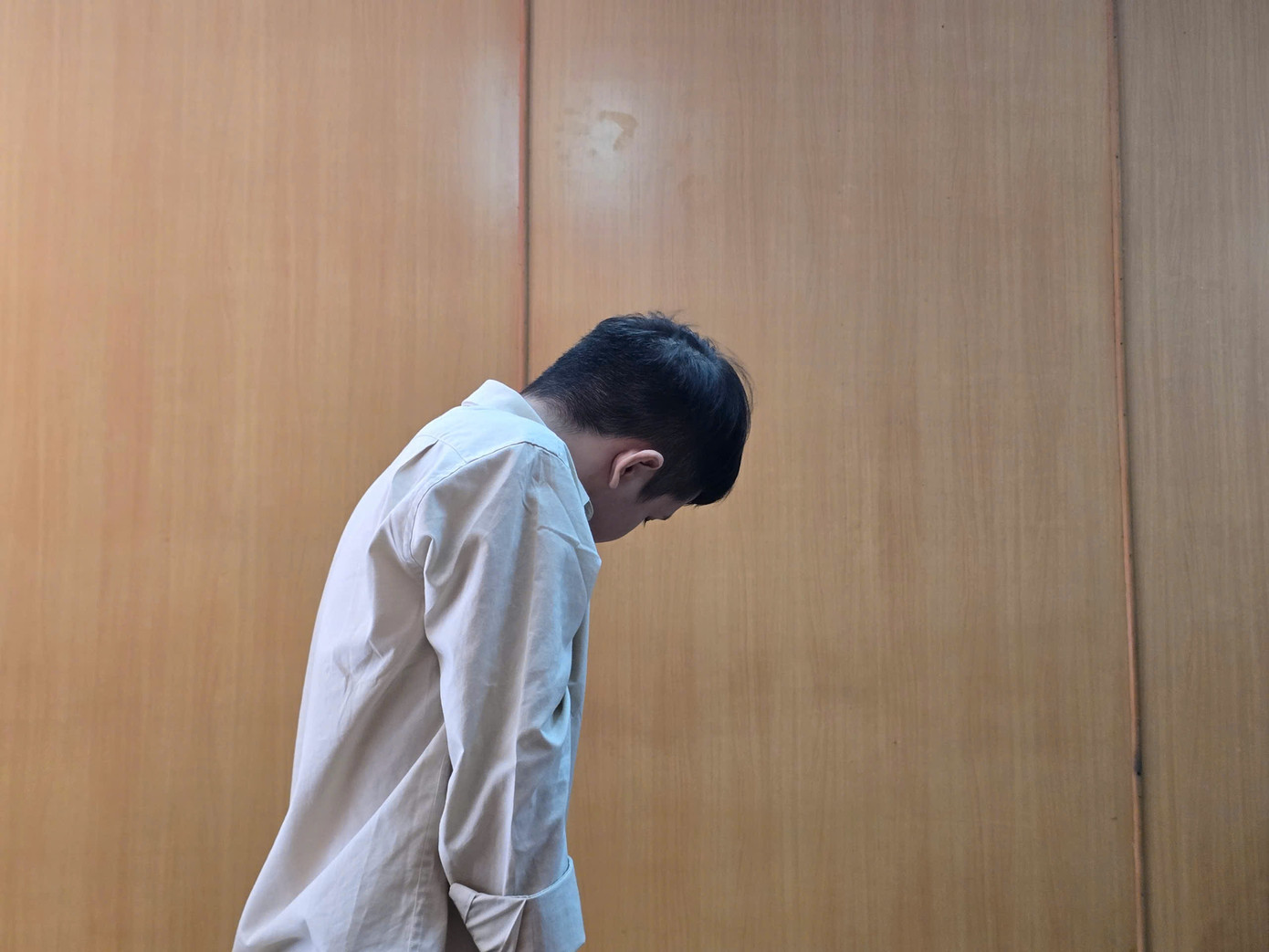 'Tú ông' Nguyễn Hữu Thái tại phiên tòa. 'Tú ông' Nguyễn Hữu Thái tại phiên tòa.