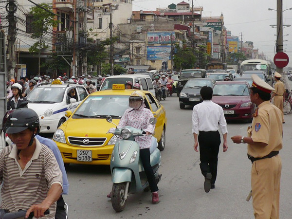 CSGT sẽ ra đường từ 6h sáng. Ảnh: Trọng Đảng