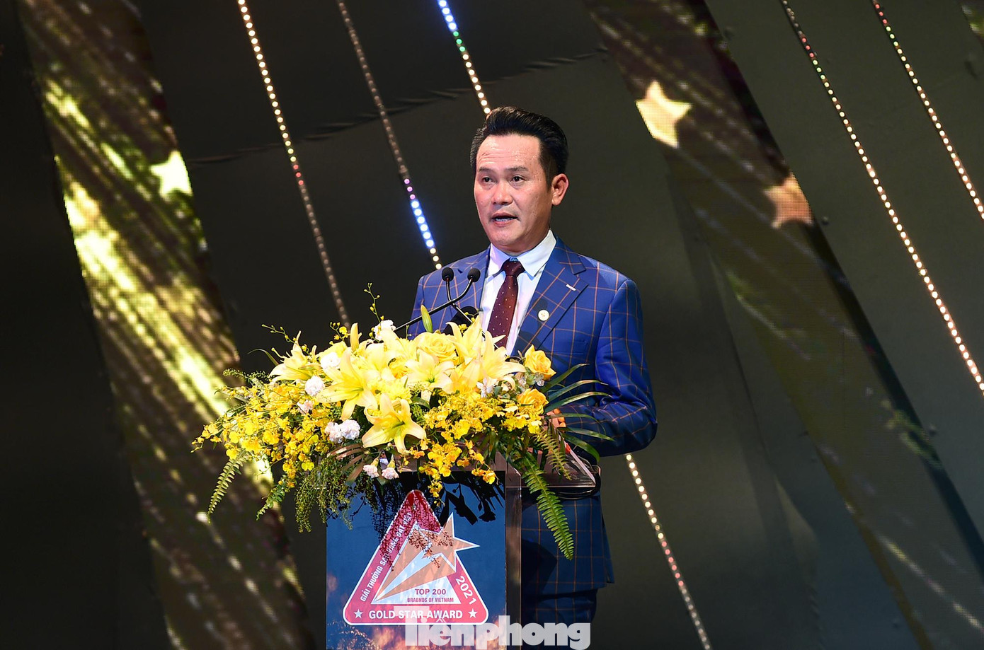 Anh Đặng Hồng Anh phát biểu tại lễ trao giải. Ảnh: Xuân Tùng Anh Đặng Hồng Anh phát biểu tại lễ trao giải. Ảnh: Xuân Tùng