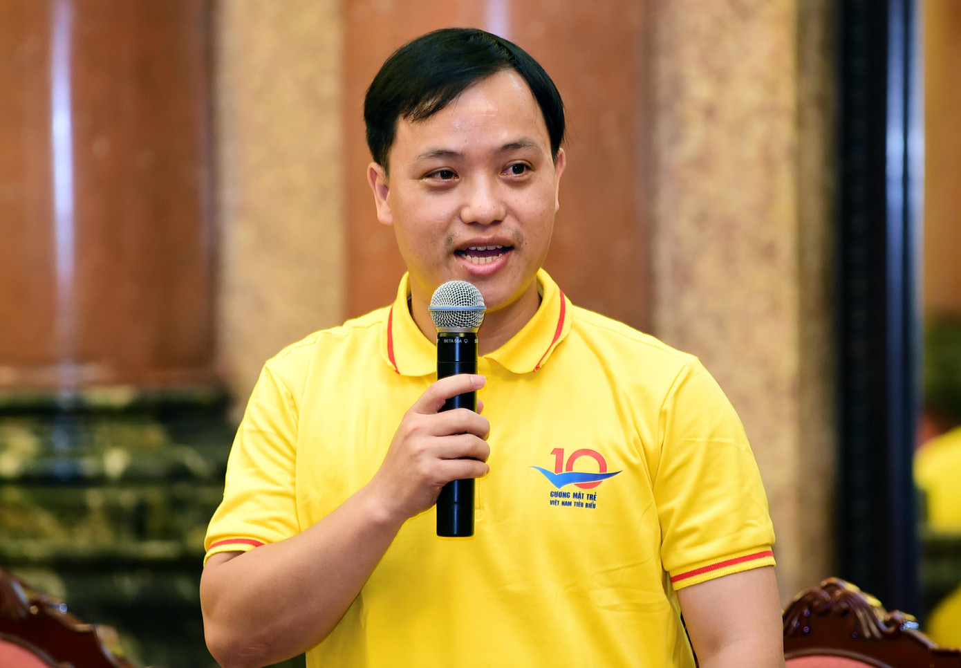 Anh Hồ Xuân Vinh - gương mặt trẻ Việt Nam tiêu biểu lĩnh vực lao động sản xuất chia sẻ về hành trình khởi nghiệp và có nhiều sáng kiến đổi mới trong lao động sản xuất.