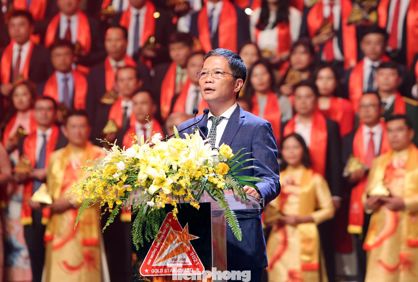 Ông Trần Tuấn Anh, Uỷ viên Bộ Chính trị, Trưởng Ban Kinh tế T.Ư phát biểu tại lễ trao giải. Ông Trần Tuấn Anh, Uỷ viên Bộ Chính trị, Trưởng Ban Kinh tế T.Ư phát biểu tại lễ trao giải.