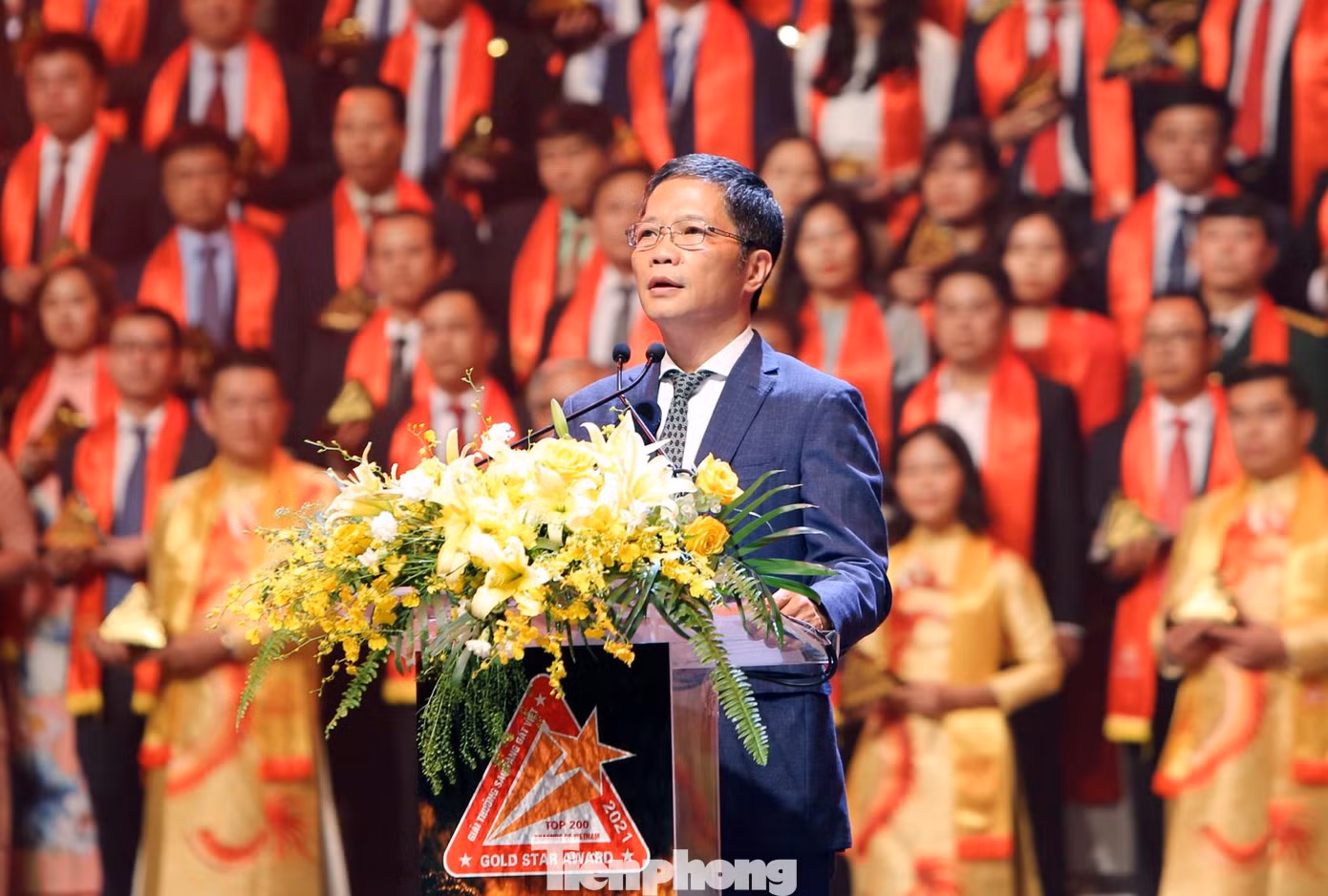 Ông Trần Tuấn Anh, Uỷ viên Bộ Chính trị, Trưởng Ban Kinh tế T.Ư phát biểu tại lễ trao giải. Ông Trần Tuấn Anh, Uỷ viên Bộ Chính trị, Trưởng Ban Kinh tế T.Ư phát biểu tại lễ trao giải.