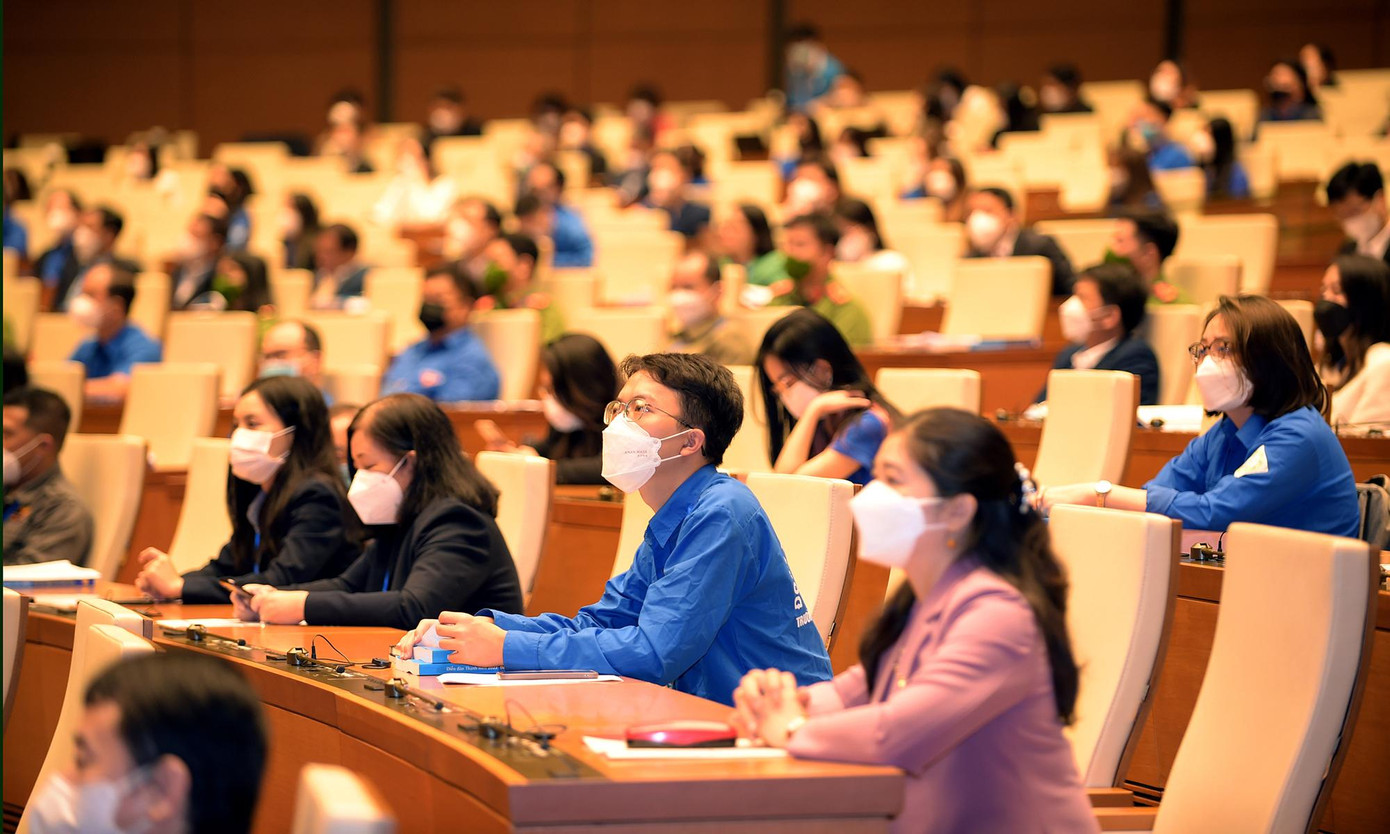 Đoàn viên thanh niên và các đại biểu tham gia Diễn đàn