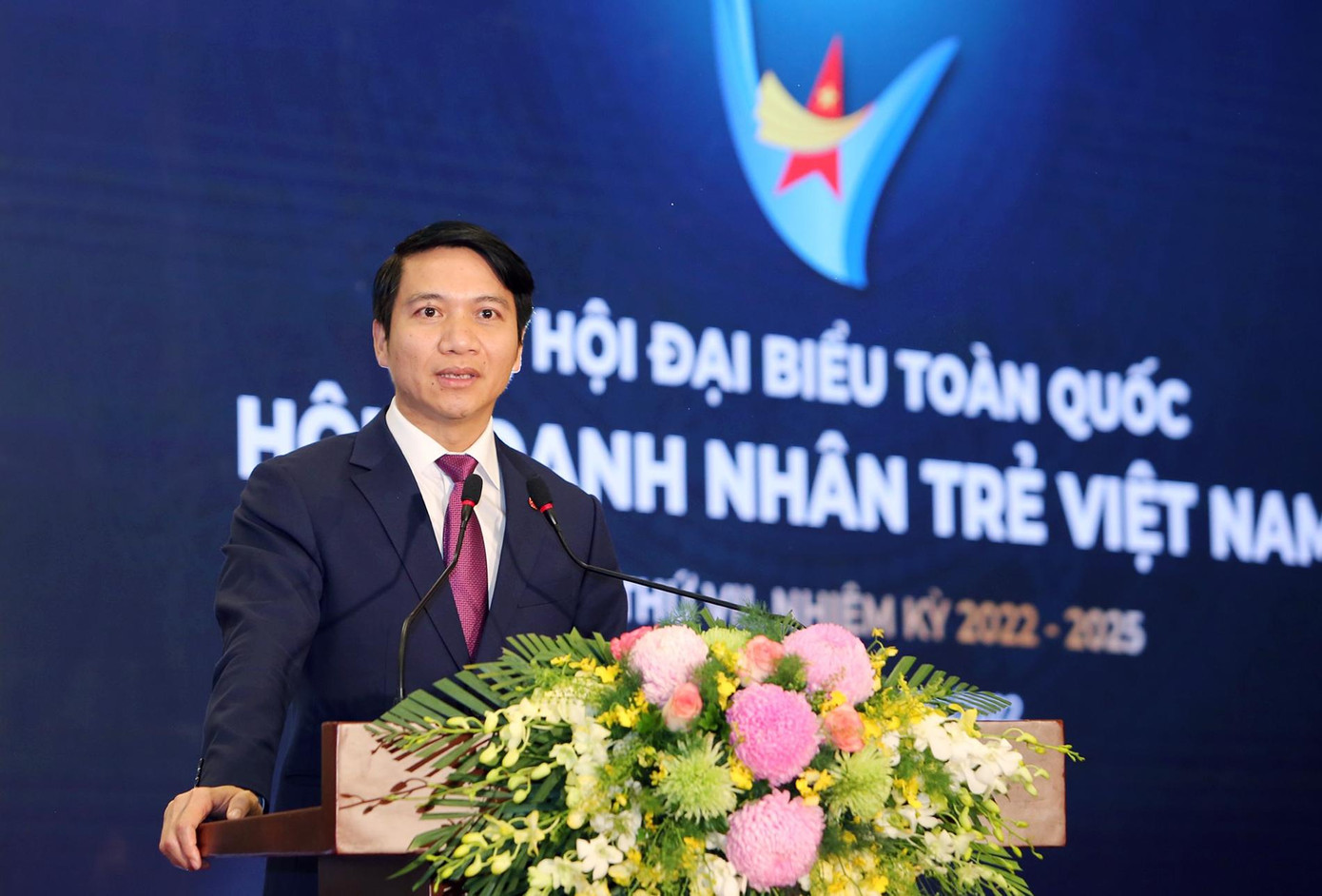 Anh Nguyễn Ngọc Lương phát biểu tại Đại hội