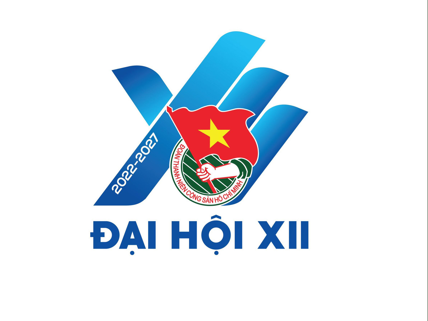 Biểu trưng chính thức của Đại hội Đoàn toàn quốc lần thứ XII