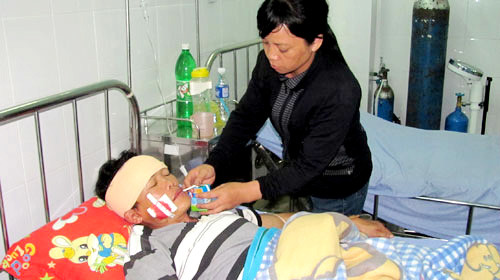 Anh Phạm Thái Tương - nạn nhân bị bắn và cướp xe. Ảnh: Tuổi trẻ Anh Phạm Thái Tương - nạn nhân bị bắn và cướp xe