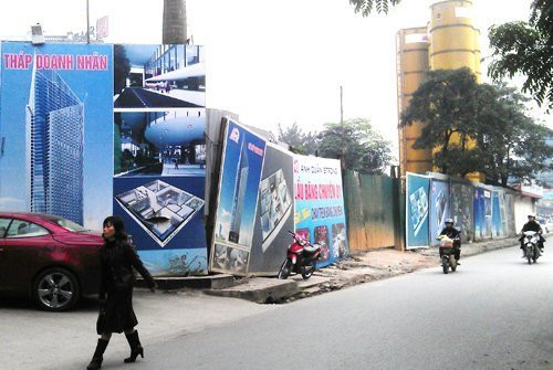 Dự án vẫn chưa xong móng