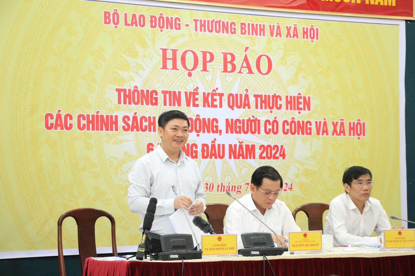 Phó Vụ trưởng Vụ Bảo hiểm xã hội Nguyễn Duy Cường nhấn mạnh 14 điểm mới của Luật Bảo hiểm xã hội số 41/2024/QH15 Phó Vụ trưởng Vụ Bảo hiểm xã hội Nguyễn Duy Cường nhấn mạnh 14 điểm mới của Luật Bảo hiểm xã hội số 41/2024/QH15