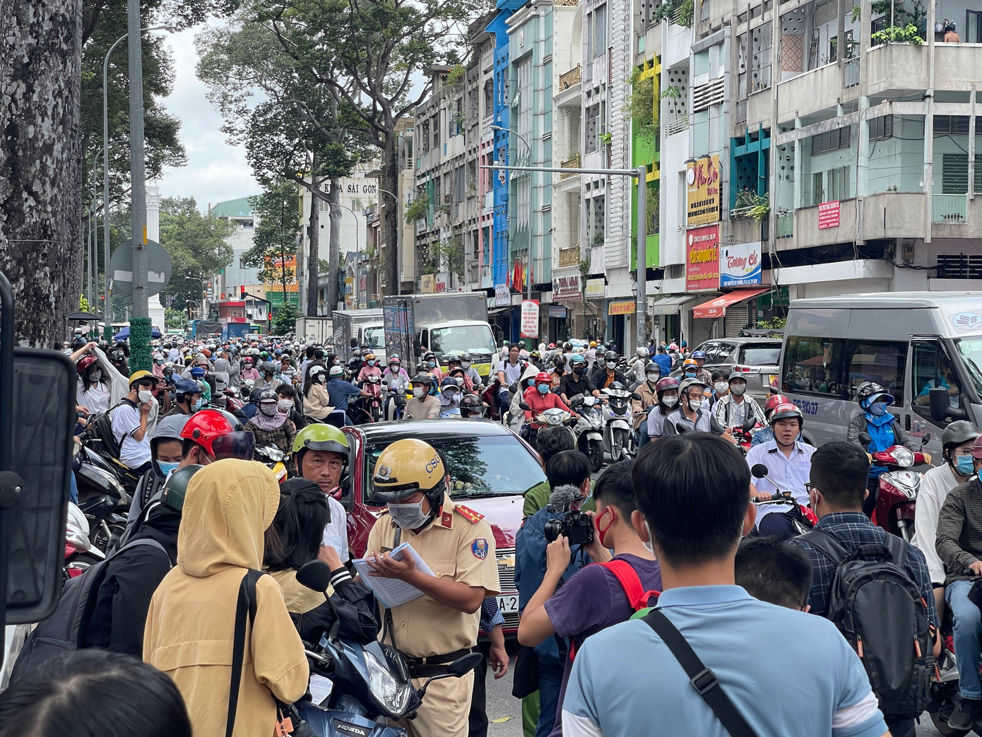 Phòng CSGT xử lý học sinh, phụ huynh vi phạm Luật giao thông đường bộ