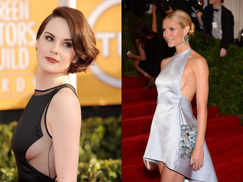 Váy khoét nách - 'vũ khí' khoe vẻ gợi cảm của sao ảnh 3