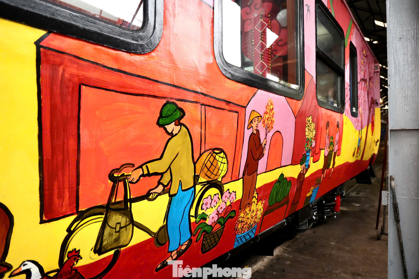 Các họa sĩ dùng lối vẽ của tranh dân gian, hơi hướng tranh của làng Đông Hồ. Các nét vẽ được thể hiện đơn giản, dễ xem, dễ nhớ và gần gũi với tất cả mọi người. Các họa sĩ dùng lối vẽ của tranh dân gian, hơi hướng tranh của làng Đông Hồ. Các nét vẽ được thể hiện đơn giản, dễ xem, dễ nhớ và gần gũi với tất cả mọi người.