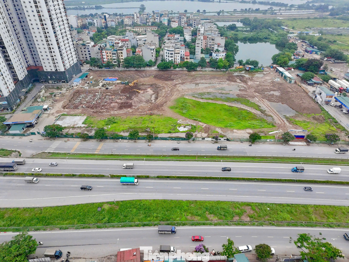 Dự án Bến xe khách Yên Sở có vị trí &quot;đất vàng&quot; trên đường vành đai 3, phường Yên Sở, Quận Hoàng Mai