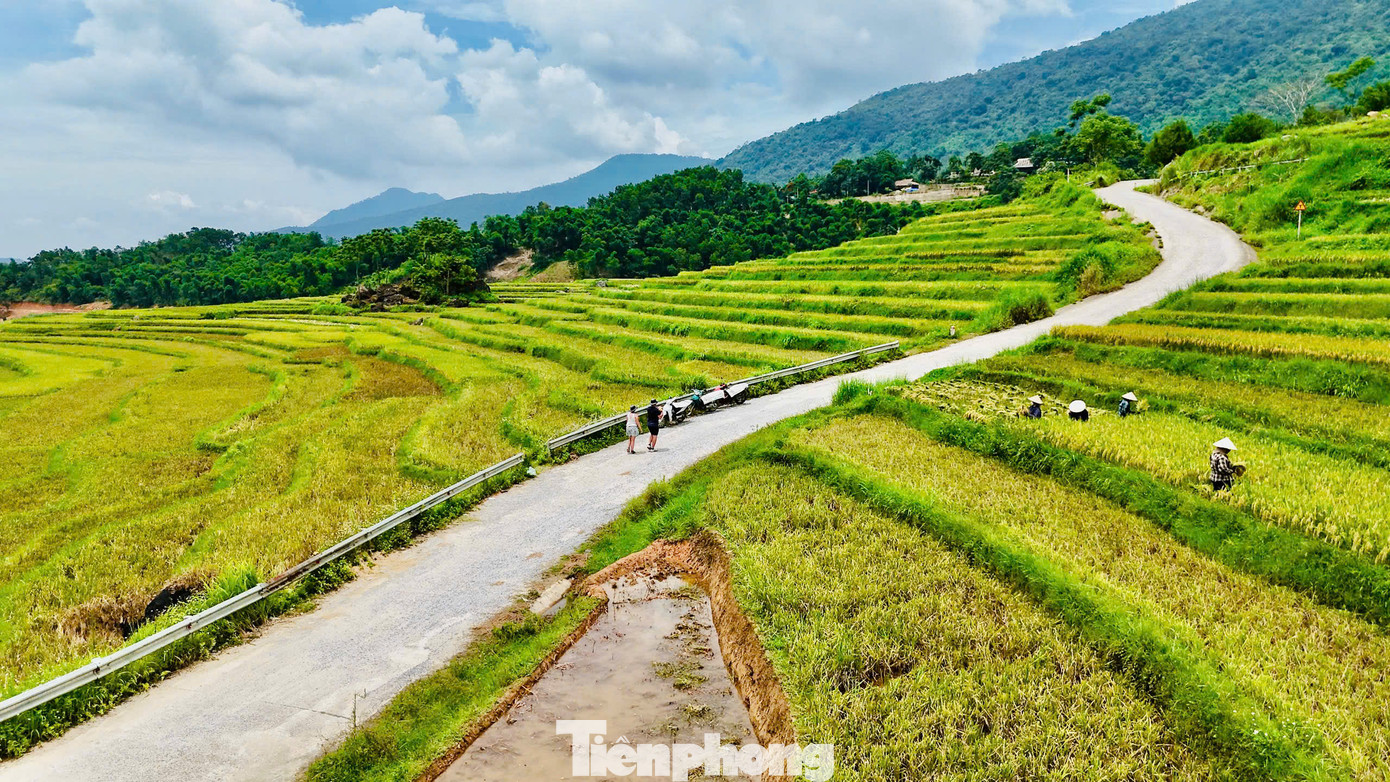 Pù Luông mang đậm nét đẹp của miền núi cao Tây Bắc với ruộng bậc thang lớp lớp, mây núi trùng điệp, mang nét đẹp mờ ảo, hoang sơ đến mê người. Pù Luông mang đậm nét đẹp của miền núi cao Tây Bắc với ruộng bậc thang lớp lớp, mây núi trùng điệp, mang nét đẹp mờ ảo, hoang sơ đến mê người.