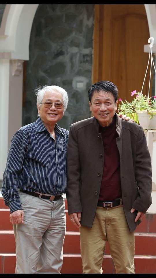 Hai anh em nhạc sĩ Phú Ân và Phú Quang. Ảnh: FBNV. Hai anh em nhạc sĩ Phú Ân và Phú Quang. Ảnh: FBNV.