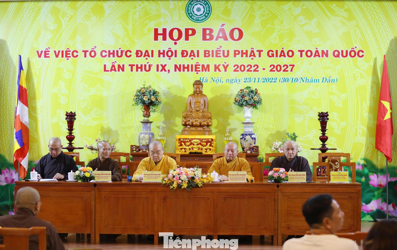 Giáo hội Phật giáo Việt Nam thông tin về Đại hội đại biểu Phật giáo toàn quốc lần thứ IX.