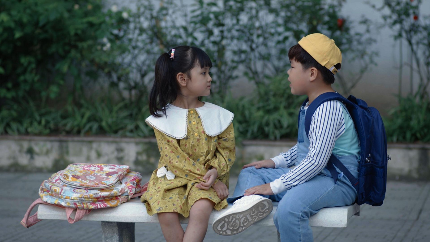 Hai diễn viên nhí đáng yêu hứa hẹn gây sốt. Ảnh: ĐLPCC. Hai diễn viên nhí đáng yêu hứa hẹn gây sốt. Ảnh: ĐLPCC.