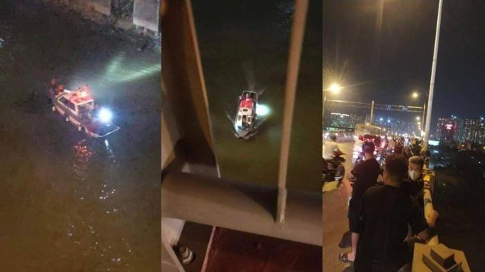 Lực lượng chức năng tổ chức tìm kiếm người phụ nữ ôm con nhỏ nhảy cầu Lực lượng chức năng tổ chức tìm kiếm người phụ nữ ôm con nhỏ nhảy cầu