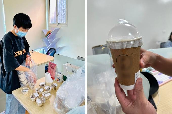 Uống trà sữa là thói quen của nhiều người trẻ hiện nay, thậm chí trở thành nét văn hóa đặc trưng ở một số công ty, văn phòng (Ảnh: P.H).