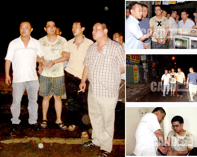 Sau khi có được những lời khai đầu tiên của Nghĩa, cơ quan công an điều tra ngay trong đêm 18/5 đã đưa Nghĩa đến hiệu cầm đồ 524 đường Láng, nơi Nghĩa đã cầm đồ chiếc máy tính và xe máy của Linh (đã kịp thay biển số và dán lại màu)