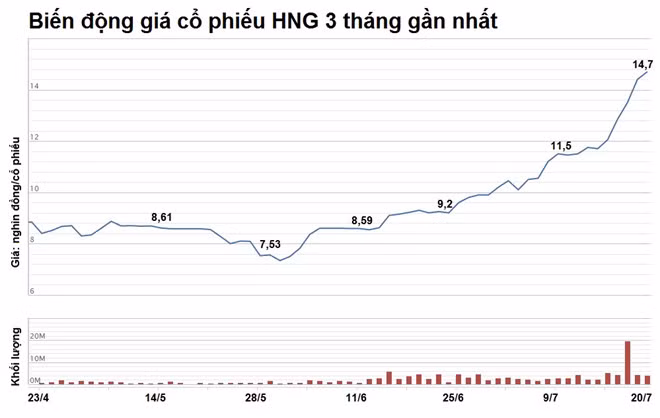 Bầu Đức bị bán giải chấp 3,8 triệu cổ phiếu HAG để thu hồi nợ ảnh 1