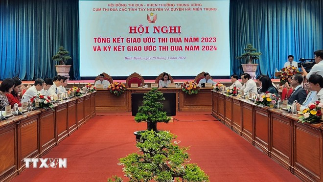 Quang cảnh buổi Hội nghị. (Ảnh: Sỹ Thắng/TTXVN).