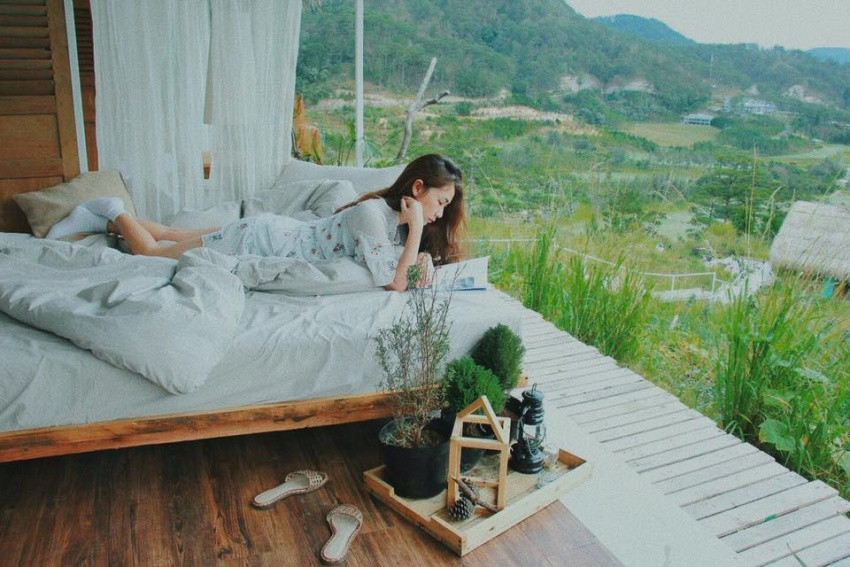 Xu hướng du lịch ngủ ngày càng trở nên phổ biến.