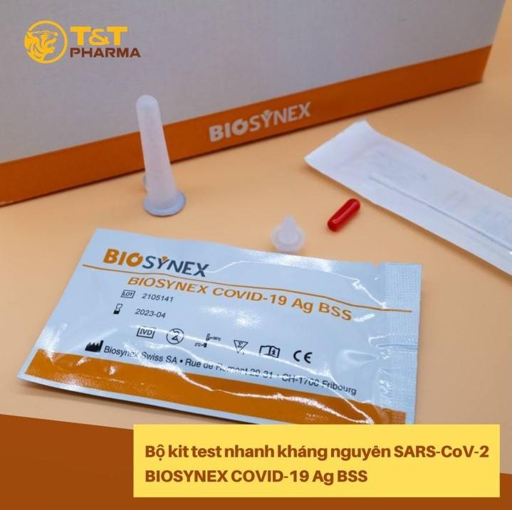 Loại kit xét nghiệm mà T&amp;T Group và Ngân hàng SHB hỗ trợ TP Hồ Chí Minh được sản xuất tại Thuỵ Sỹ, đảm bảo chứng nhận theo tiêu chuẩn của Pháp và được Bộ Y tế cấp phép sử dụng tại Việt Nam